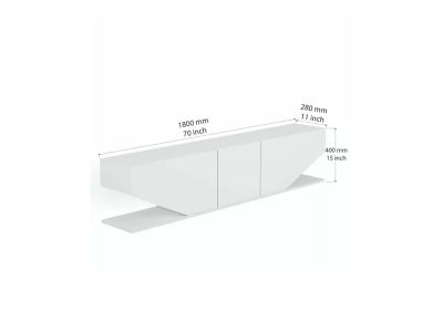 Tv komoda DIA71TSB01 belo - Slika 4