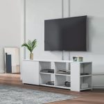 tv komoda rome visoki sjaj belo 1 jpg