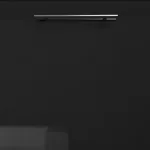 mdf visoki sjaj - crno ( 6002 ) pvc - 1