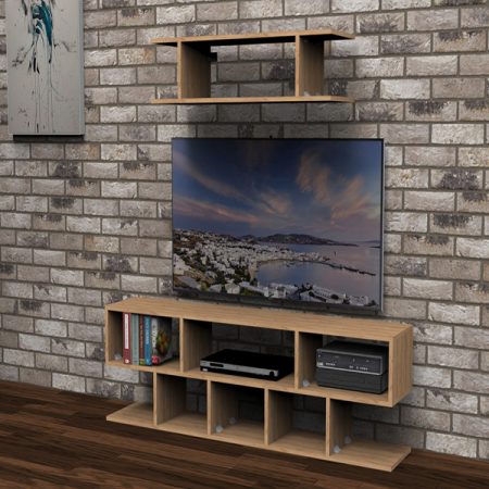 tv komoda evi 13 zlatni hrast - 2