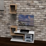 tv komoda evi 17 zlatni hrast on -2