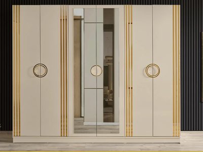 Set za spavaću sobu Madrid Cream - Slika 2