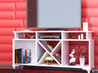 tv komoda dizajn belo 2b
