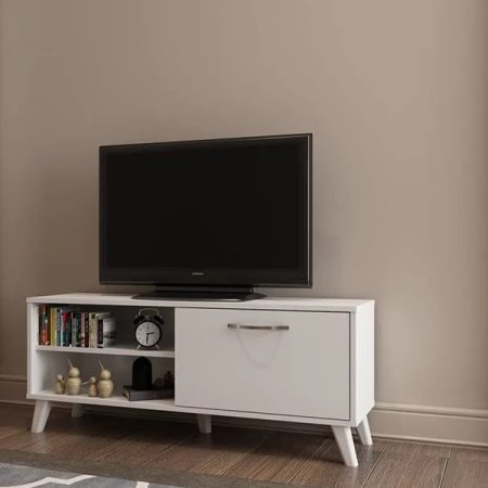 tv komoda i polica belo 1a