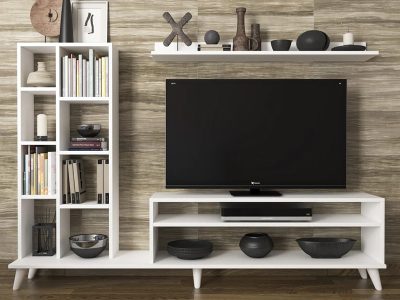 Tv komoda Elif belo - Slika 3