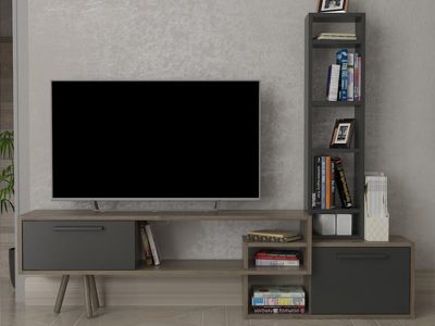tv komoda i polica manzara 1a