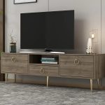 tv komoda kapljica drvni dezen 1a