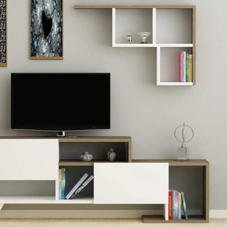tv komoda kocka belo orah 5a