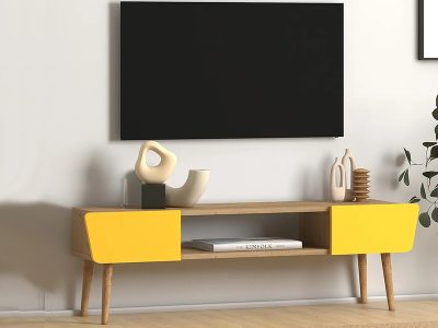 Tv komoda Leptir hrast žuto - Slika 3