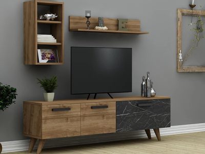 tv komoda safir hrast mermer 1a