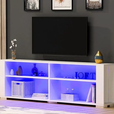 tv komoda sona belo sa led rasvetom 1a