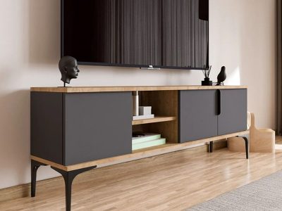 Tv komoda Style antracit - dezen - Slika 2