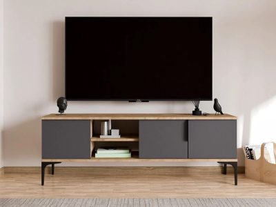 Tv komoda Style antracit - dezen - Slika 3
