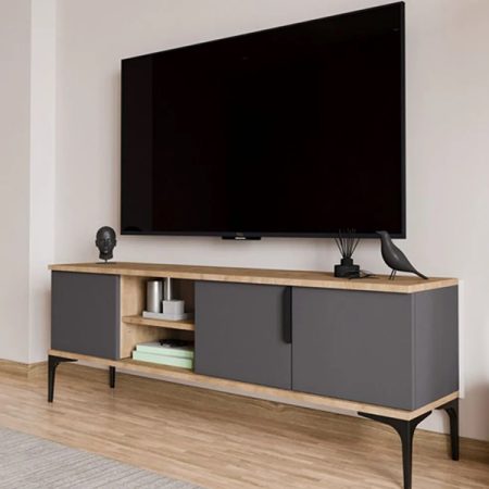 tv komoda style antracit dezen 4a