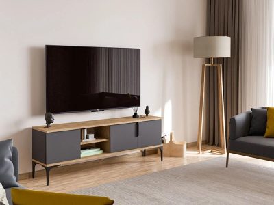 Tv komoda Style antracit - dezen - Slika 5