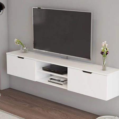 tv komoda zidna belo 3b