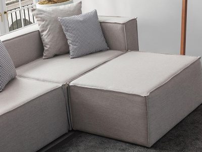 Ugaona garnitura Soft bež EY - Slika 3