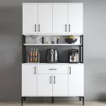kuhinjski komplet 8 vrata belo 2a