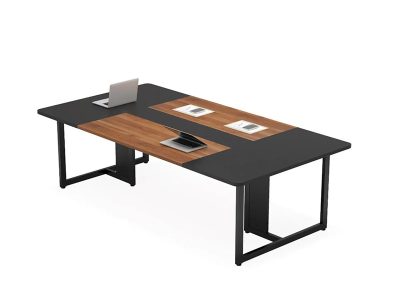 Moderan konferencijski sto metalne noge 240 cm - Slika 2