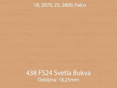 438 fs24 svetla bukva
