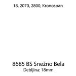 8685 bs snezno bela