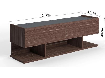 Tv komoda Viktoria orah - Slika 4