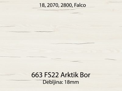 a 663 FS22 Arktik Bor Debljina: 18mm