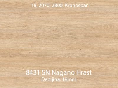 8431 sn nagano hrast