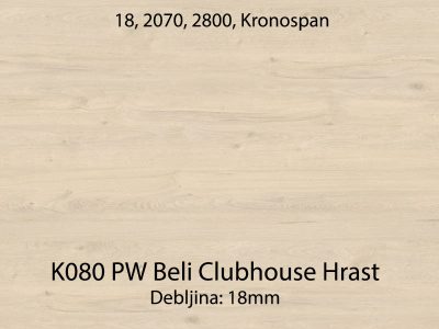 K080 pw beli clubhouse hrast jpg