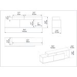 Tv komoda SN 129 - Slika 2