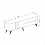 Tv komoda SN 187 - Slika 3