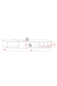 Tv komoda SN 209 - Slika 2