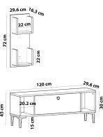 Tv komoda SN 237 - Slika 3
