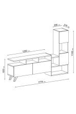 Tv komoda SN 305 - Slika 2