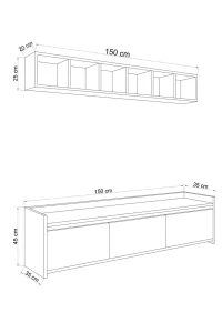 Tv komoda SN 326 - Slika 2