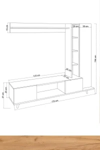 Tv komoda SN 327 - Slika 2