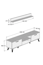Tv komoda SN 339 - Slika 3