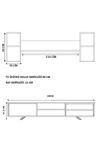 Tv komoda SN 351 - Slika 2