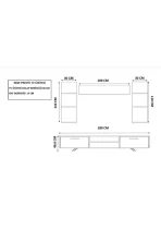 Tv komoda SN 353 - Slika 2