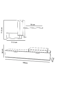Tv komoda SN 355 - Slika 2
