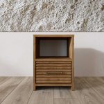 EBRULI DRVENI NOĆNI STOMAĆ SA FONKAMA